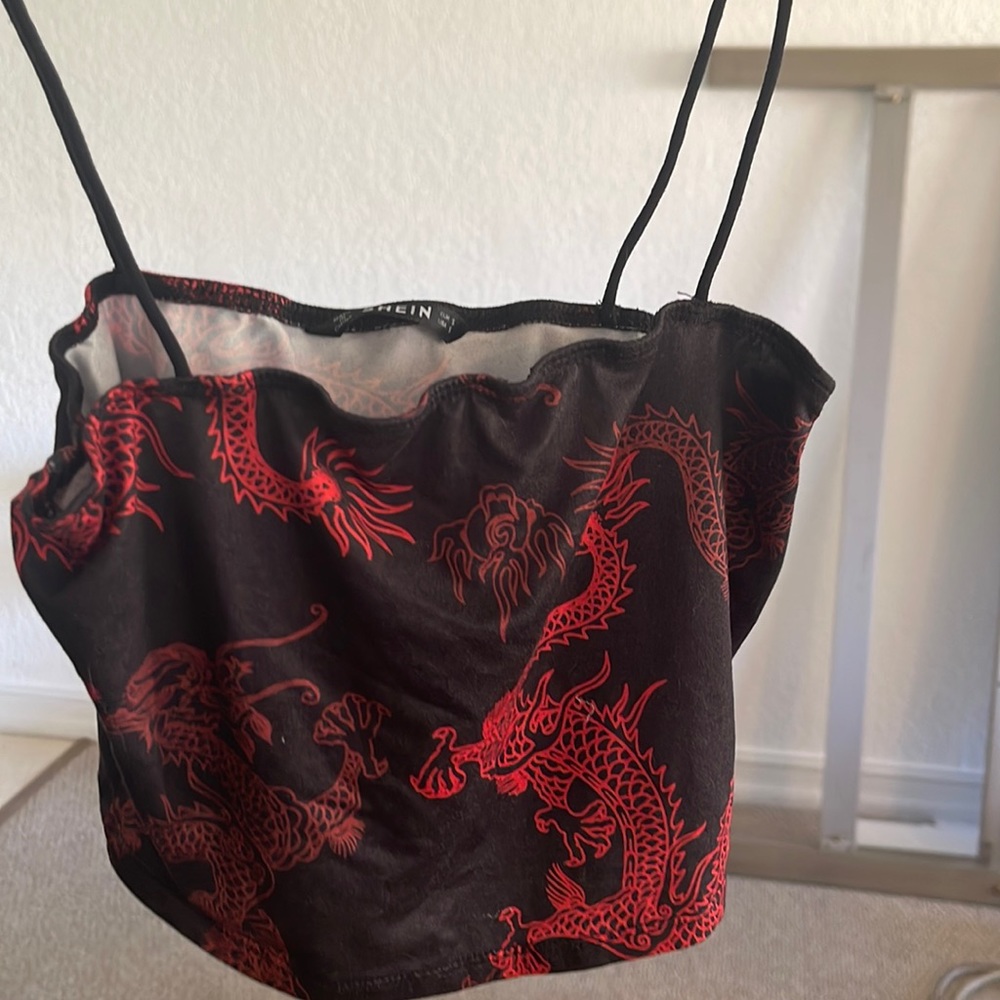 Dragon cropped top